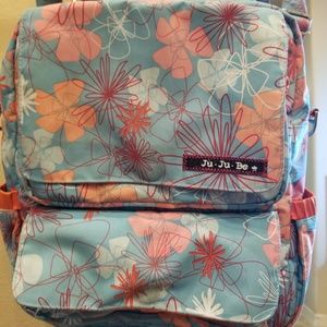 Ju-Ju-Be Convertible Backpack Tote Diaper Bag